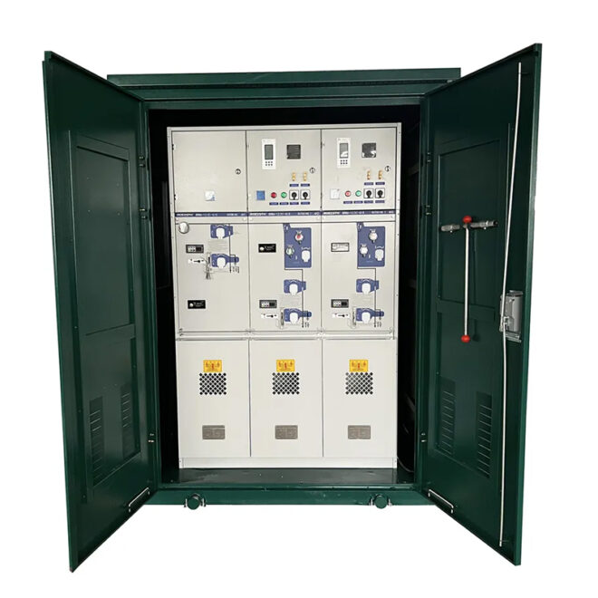 High-voltage cable branch box